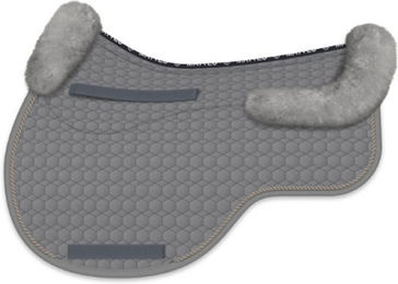 Produktbild von Mattes Eurofit Schabracke Lammfell vorne und hinten