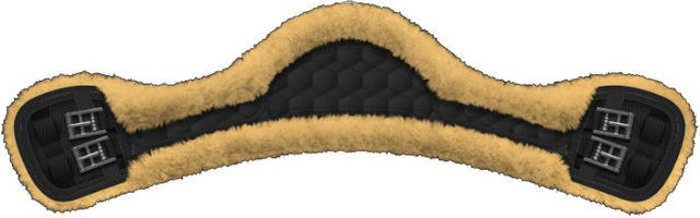 Produktbild von Mattes Kurzgurt Athletico elastisch mit abnehmbarem Lammfellbezug