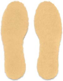 Produktbild von Mattes Lammfell Einlegesohlen