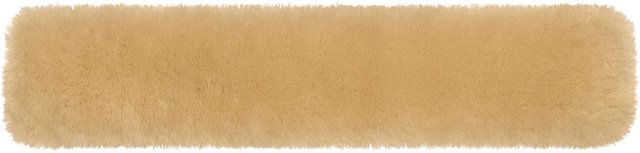 Produktbild von Mattes Lammfell Sattelgurtbezug geschlossen gerade