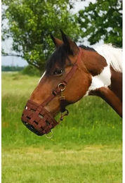 Produktbild von Maulkorb für Pferde aus Nylon Ekkia