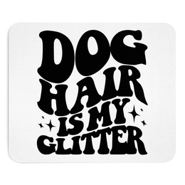 Produktbild von Mauspad Dog Hair is my Glitter