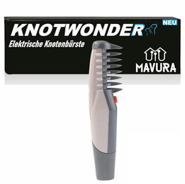 Produktbild von MAVURA KNOTWONDER elektrische Knotenbürste Fellpflege - 1 Stk.