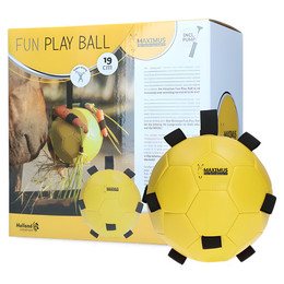 Produktbild von Maximus Fun Play Ball mit Schlaufe gelb