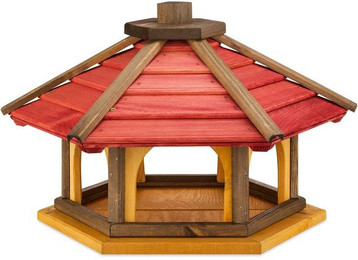 Produktbild von MAZUR Futterstation für Wildvögel aus Holz