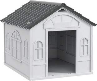 Produktbild von MC Star Hundehütte mit Satteldach wetterfest