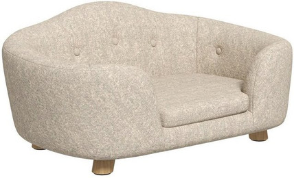 Produktbild von MC Star Hundesofa mit Plüschbezug und Kissen