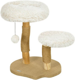 Produktbild von MC Star Kratzbaum 61,5 cm Katzenkratzbaum mit Spielball und Betten