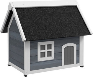 Produktbild von MC Star Tierhöhle Katzenhaus aus Holz mit aufklappbarem Dach