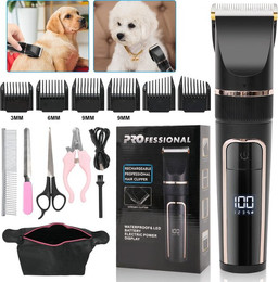 Produktbild von MCURO Hundeschermaschine Pferdeschermaschine, Multifunktionstrimmer, mit Ladeanzeige,