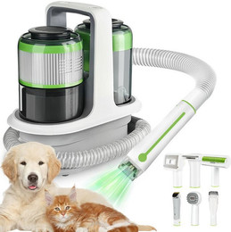 Produktbild von MCURO Hundeschermaschine Profi Haustierpflegeset mit Staubsauger und HEPA-Filter