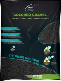 Produktbild von Me Colored Gravel Obsidian Black, 1-2 mm - 10 kg
