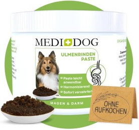 Produktbild von MEDIDOG Ulmenrinden Paste für Hunde - 500 g
