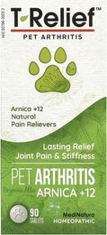 Produktbild von MediNatura T-Relief Schmerzlinderung bei Arthritis für Haustiere - 90 Stk.