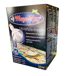 Produktbild von Mega-Ray Metalldampfleuchte für E27 Fassung 35W UV HID Beleuchtung - 35 Stk.