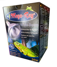 Produktbild von Mega-Ray Metalldampfleuchte für E27 Fassung 50W 90° Abstrahlwinkel - 50 Stk.