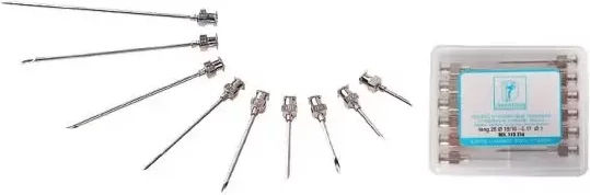 Produktbild von Mehrfach verwendbare dreifach abgeschrägte Nadel Demaplast