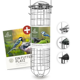 Produktbild von Meisenknödelhalter 31 cm aus Edelstahl, Silber