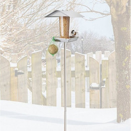 Produktbild von MeLiTec Futterstation VH06, Edelstahl