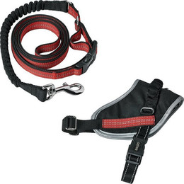 Produktbild von MeLiTec Joggingleine mit Hundegeschirr Größe S