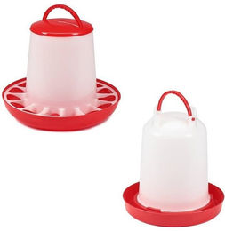 Produktbild von Melko Futterautomat und Geflügeltränke Set Kunststoff - 9 kg