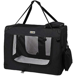Produktbild von Melko Hundetransportbox faltbar 82 x 58 x 58 cm