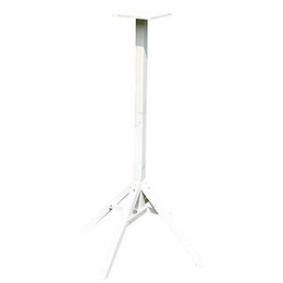 Produktbild von Melko Vogelhausständer Weiß 105 cm mit Ablage