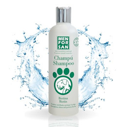 Produktbild von Menforsan Biotin Shampoo für Hunde - 300 ml