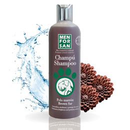 Produktbild von Menforsan Shampoo für braunes Hundefell Floral - 300 ml