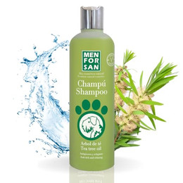 Produktbild von Menforsan Tier-Shampoo Teebaumöl - 300 ml