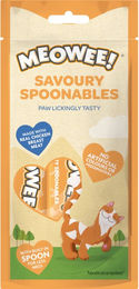 Produktbild von Meowee! Savoury Spoonables 4 x 14 g - Huhn