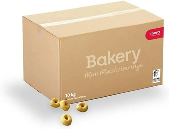 Produktbild von MERA Bakery Mini Maiskeimringe Hundekuchen - 10 kg