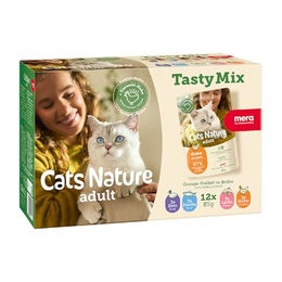 Produktbild von Mera Cat Nature Tasty Mix 12 x 85 g