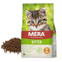 Produktbild von MERA Cats Kitten Huhn Trockenfutter - 2 kg