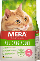 Produktbild von MERA Cats Lachs getreidefreies Trockenfutter für ausgewachsene Katzen - 2 kg