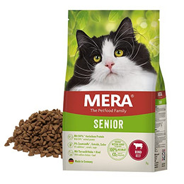 Produktbild von MERA Cats Senior Rind Trockenfutter für sensible Katzen - 2 kg