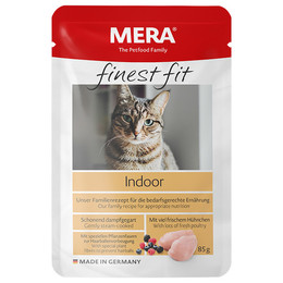Produktbild von MERA Finest fit Indoor Katzenfutter nass - 12 x 85 g