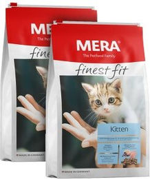 Produktbild von mera Finest Fit Kitten - 2 x 4 kg