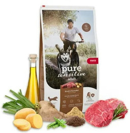 Produktbild von mera pure sensitive fresh Rind/Kartoffel Hundetrockenfutter 2 x 12,5 Kilogramm