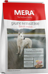 Produktbild von mera pure sensitive fresh Truthahn/Kartoffel Hundetrockenfutter 2 x 12,5 Kilogramm