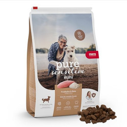 Produktbild von MERA pure sensitive Mini Truthahn & Reis Hundefutter trocken - 4 kg