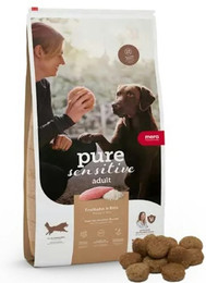 Produktbild von mera pure sensitive Truthahn/Reis Hundetrockenfutter 2 x 12,5 Kilogramm