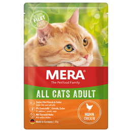 Produktbild von MeraCats Adult Huhn Nassfutter für Katzen - 12 x 85 g