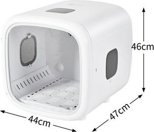 Produktbild von Merax Haustiertrockner für Katzen und kleine Hunde - 52 l