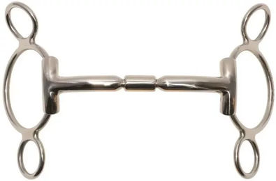 Produktbild von Metalab 3-Ring Gebiss aus Edelstahl