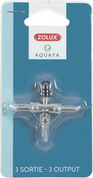 Produktbild von Metall-Lufthahn 3 Ausgänge für Aquarien Zolux