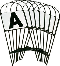 Produktbild von Metallbuchstaben zum Einpflanzen Waldhausen