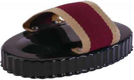 Metallstriegel Hippotonic oval – Bild 1 von 2