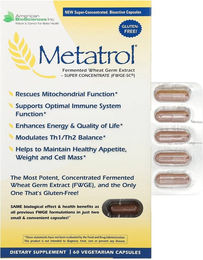 Produktbild von Metatrol®, Fermentierter Weizenkeimextrakt, 60 vegetarische Kapseln