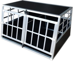 Produktbild von metra-direkt Hunde-Transportbox L fürs Auto